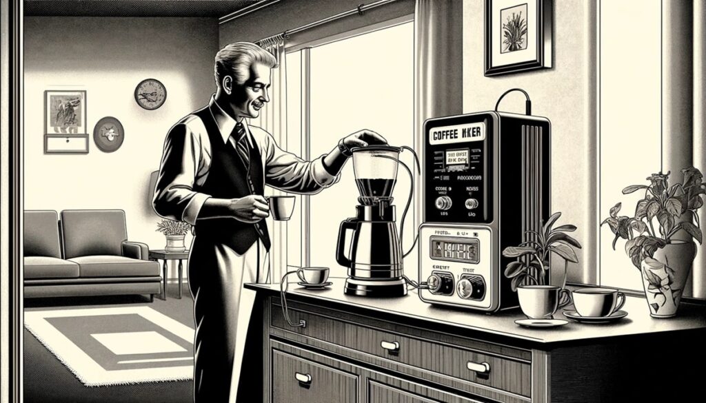 1970s coffe machine